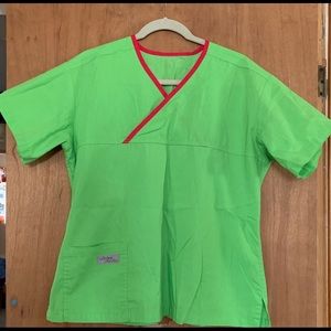 Urbane scrub top
